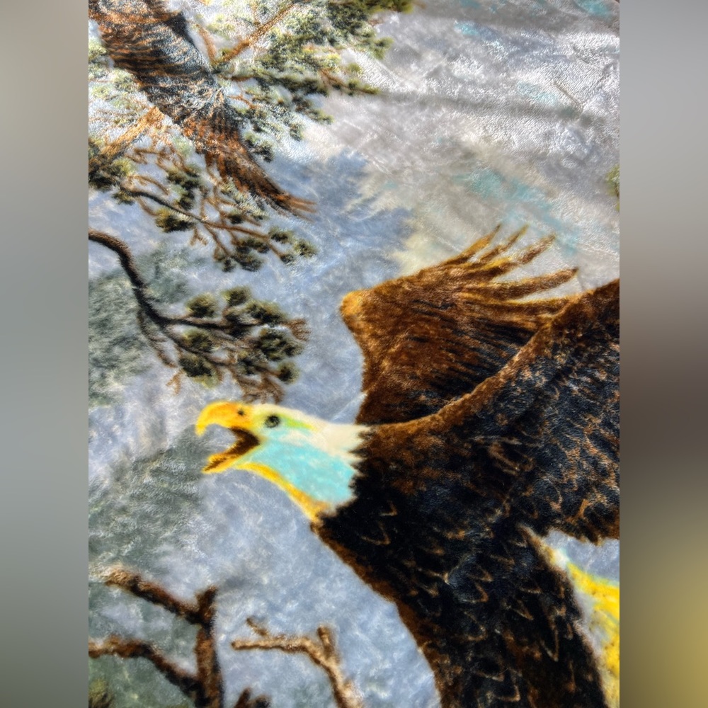 Bald Eagle Blanket